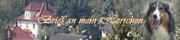 Brief an mein Herrchen