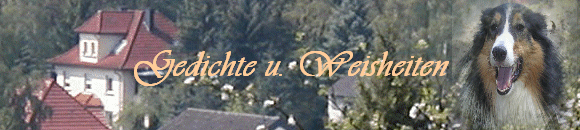 Gedichte u. Weisheiten