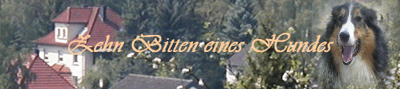 Zehn Bitten eines Hundes